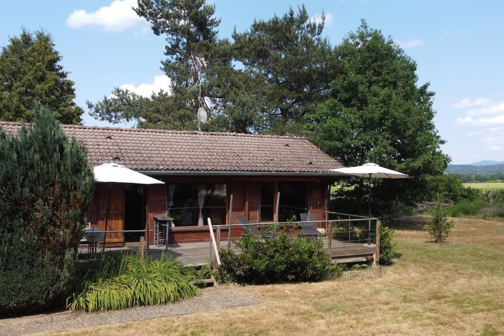 Willa Chalet Cosy, Cadre Apaisant Saint-Léonard Zewnętrze zdjęcie